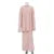 TRAUXY Autumn Winter Plush Knitted Suit Women’s Long Sleeve O-Neck Pullover Top Long Skirts Two Piece Sets Solid Female Elegant