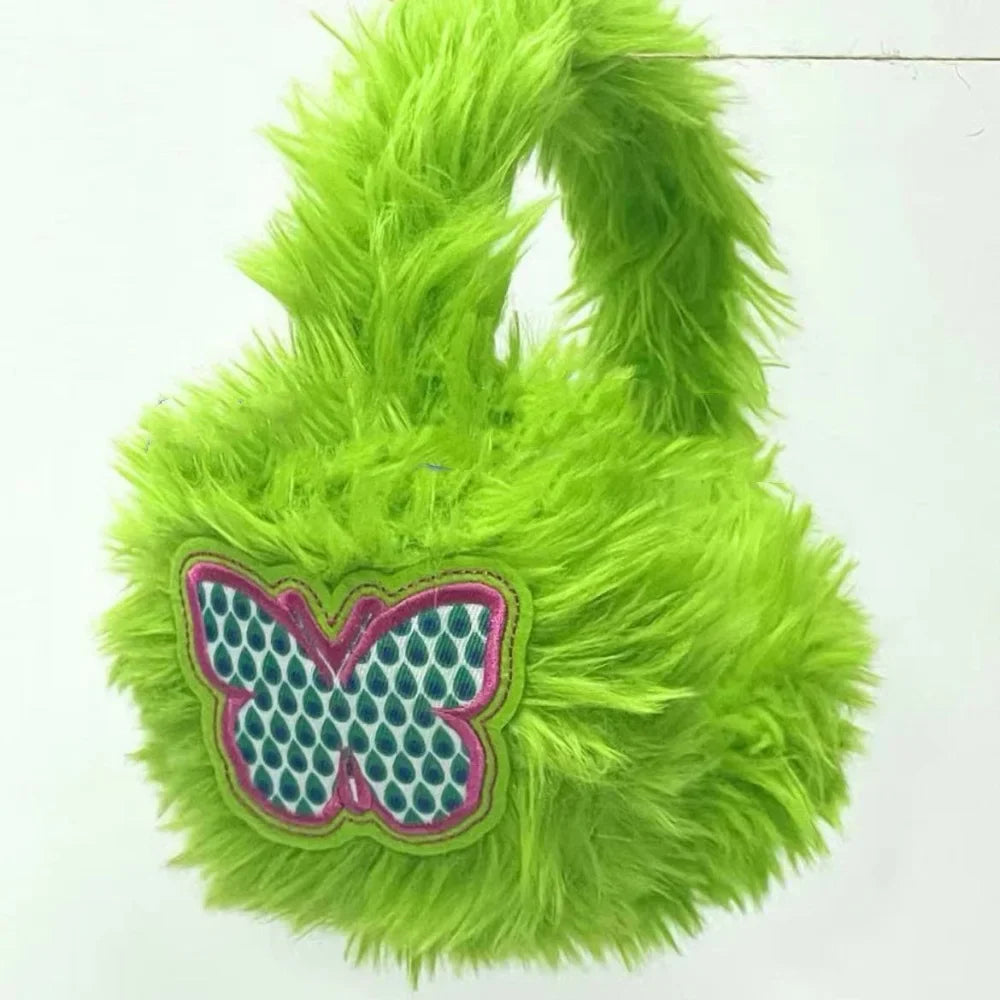 Y2K Millennium Plush Foldable Earmuff