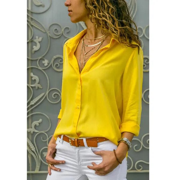 Yseult - Camisa con botones - Elegante - Estilo atemporal - Ocasiones formales