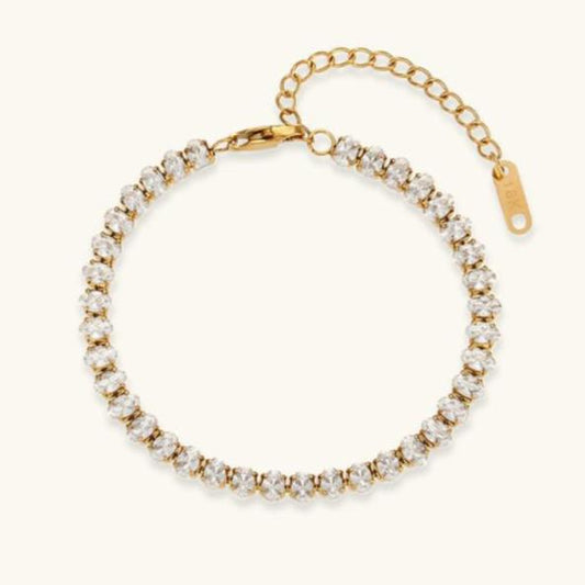 Stellar Diamond Tennis Bracelet