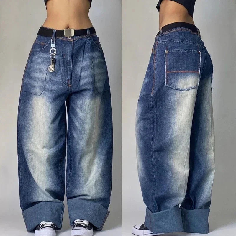 Vintage Washed Baggy Halloween Pants