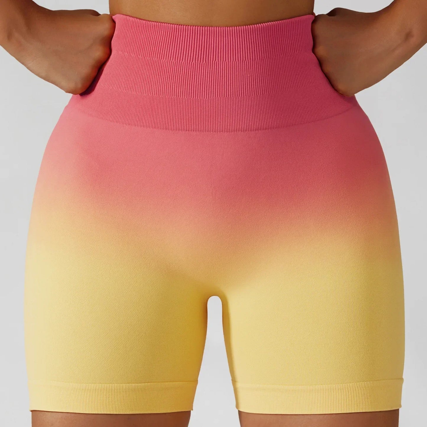 Summer Seamless Butt Lift Leggings Women Sexy Sports Short