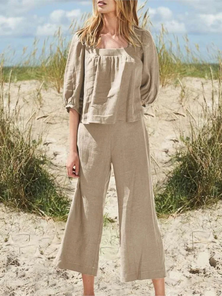 Blythe - Conjunto Terno - Casual - Estilo Formal Ligero - Ideal para Verano