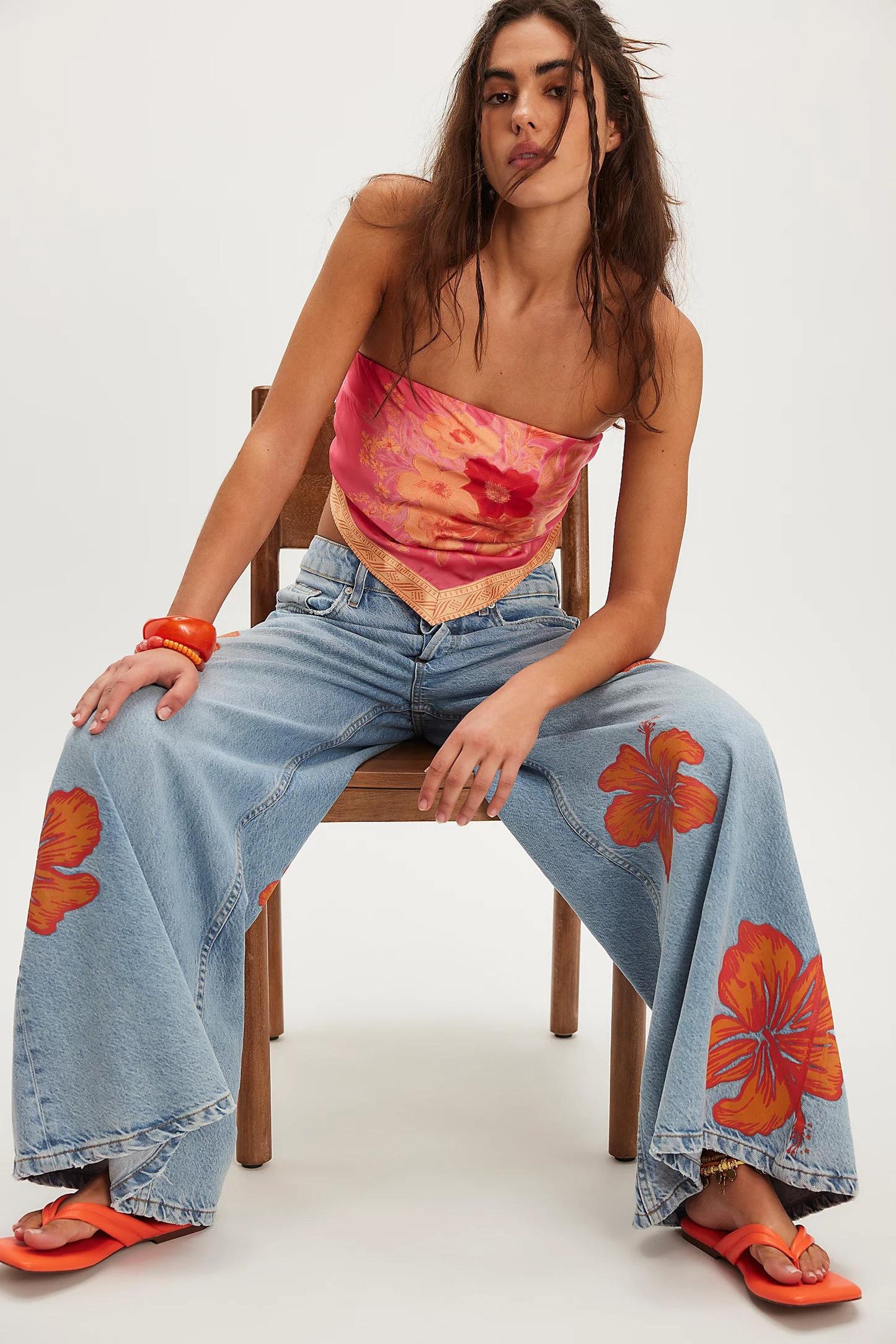 Vaqueros de pierna ancha Palisades