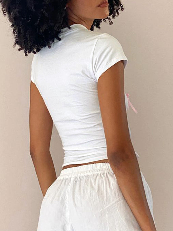 Love Print Short Sleeve Tee