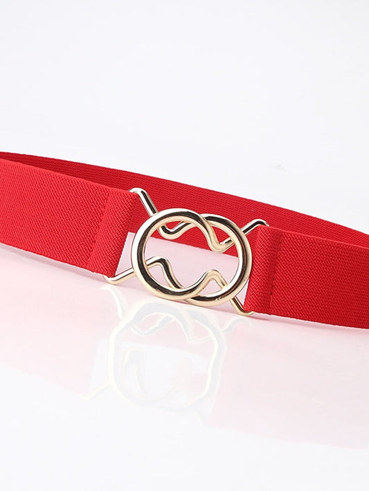 Belt Alloy White Black Gray Pink Camel Wide Belt Outdoor Dailywear Daily Holiday Pure Color / Spring / Summer / Fall / Winter / Coffee for Women