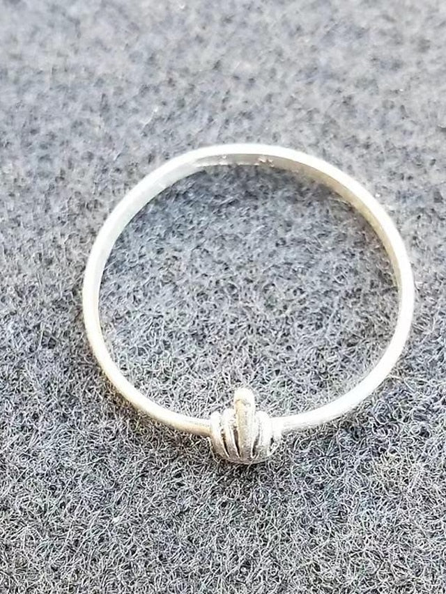 Sports Home Pure Color Ring for Women