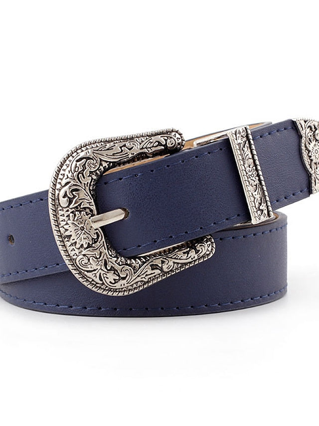 Belt Alloy Zhangqing Black Camel Coffee Waist Belt Party Daily / Vintage / Spring / Summer / Fall / Winter for Women