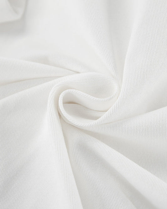 Lapel Loose Cotton Shirt