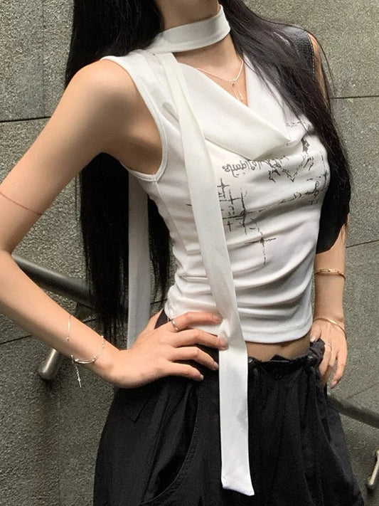 Harajuku Streetwear Korean Fashion Crop Top