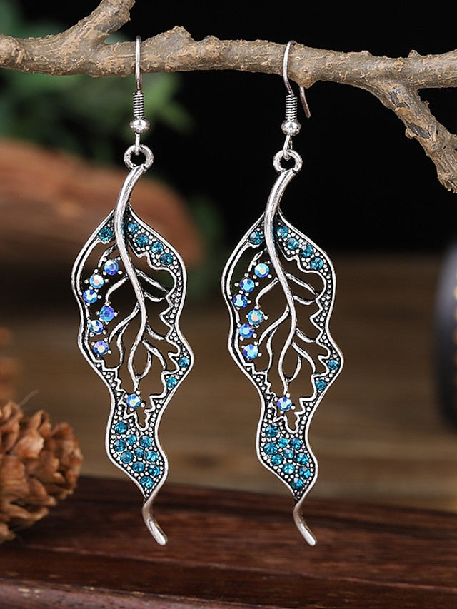 Earrings Artistic Street Leaf Earring for Women