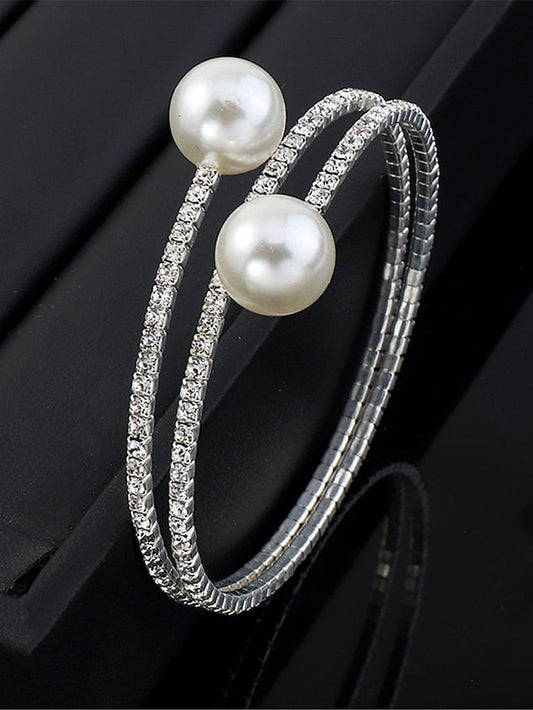 Bangle Fashion Outdoor Geometry Bracelets & Bangles for Women