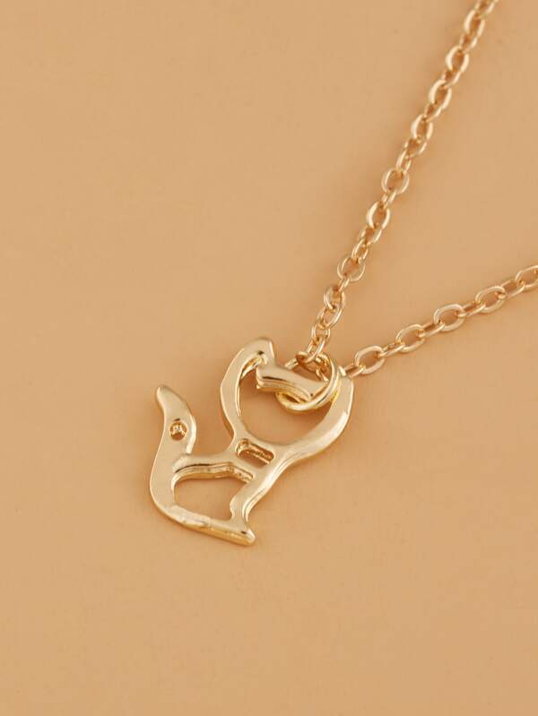 Cat Charm Necklace for Women