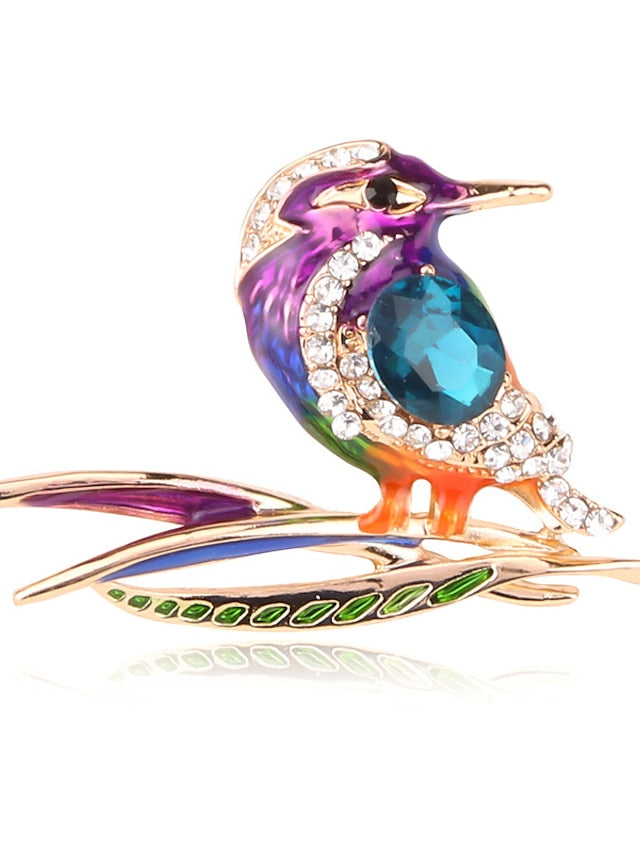 Brooches Chic & Modern Street Bird Brooch / Purple / Fall / Winter / Spring / Summer for Women