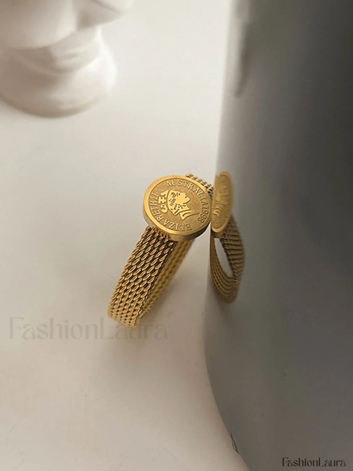 Coin Charming Decor Ring