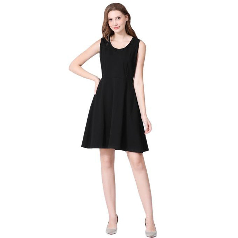 Vestido de lactancia con estampado floral informal de moda de verano para mujeres embarazadas