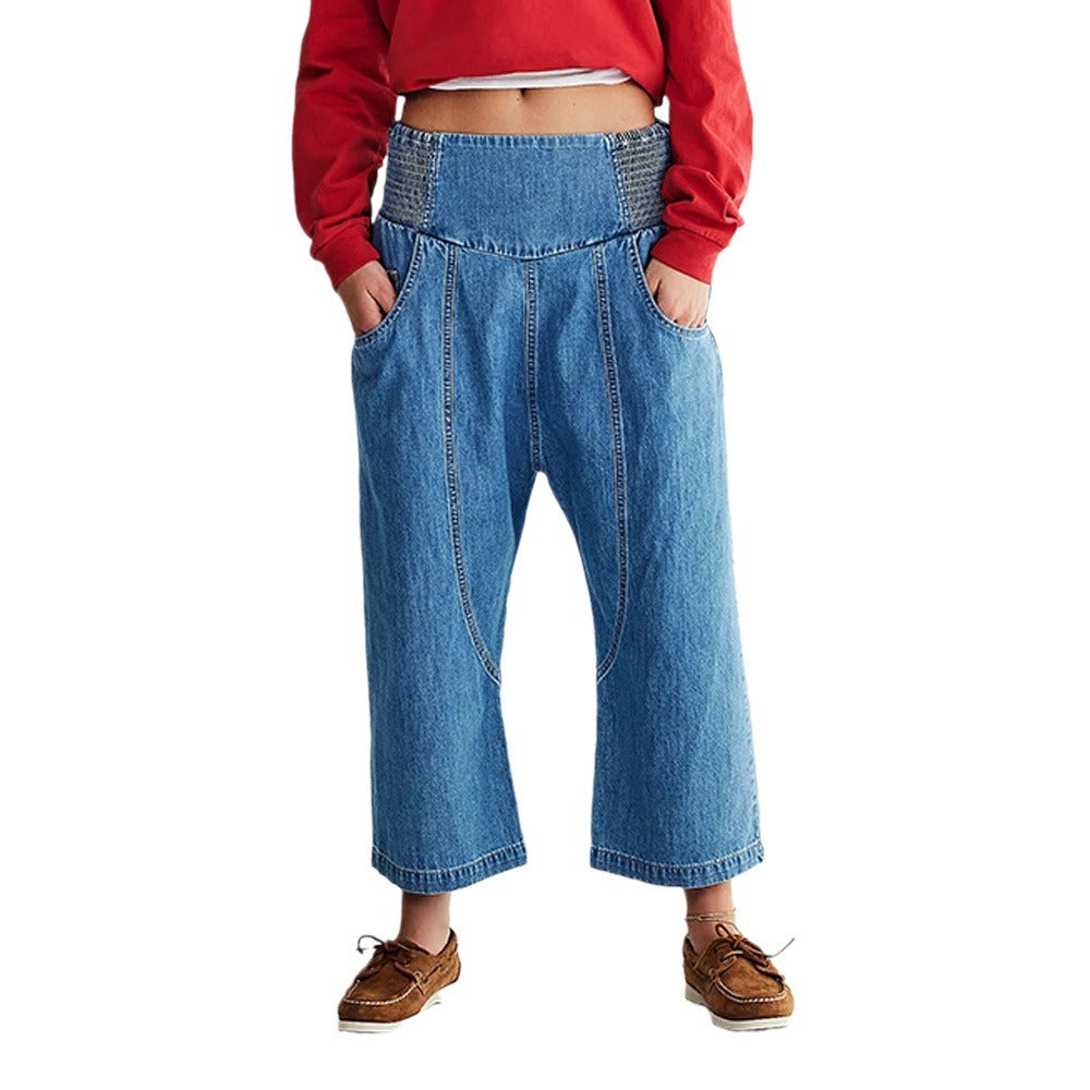 Women Fashion Casual Harlan Jeans