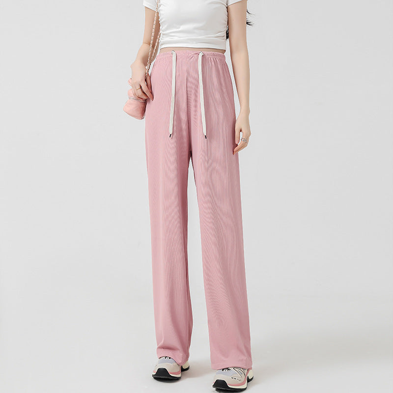 Pregnant Women Fashion Casual Loose Drawstring Pants