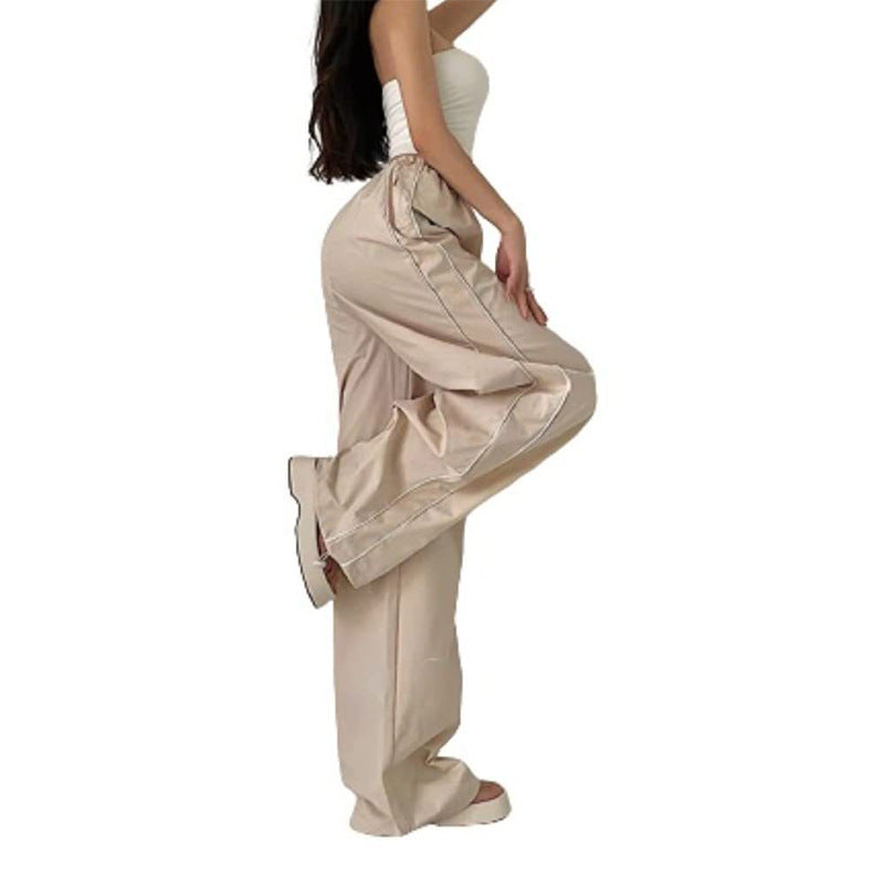 Women Fashion Casual Loose Wide Leg Pants
