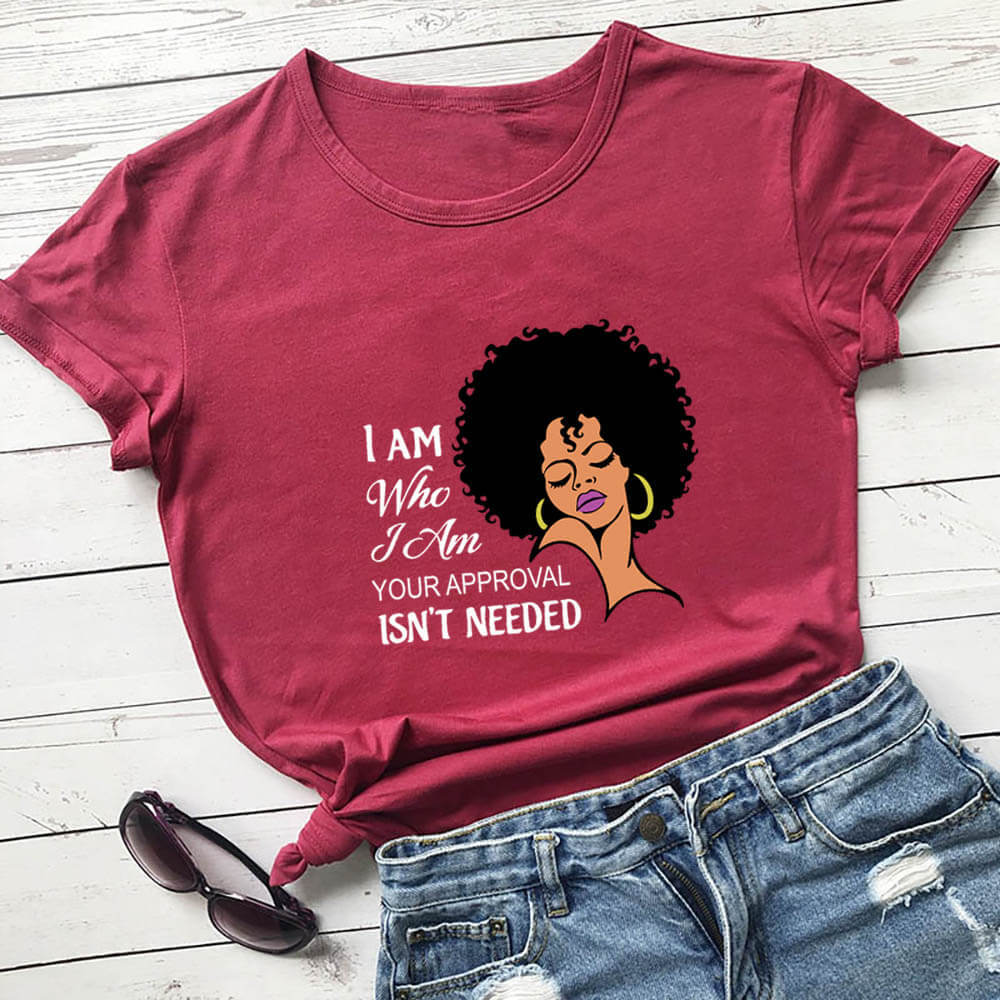 Women Casual Summer Round Neck Graphic Print Short Sleeves Colored T-shirt