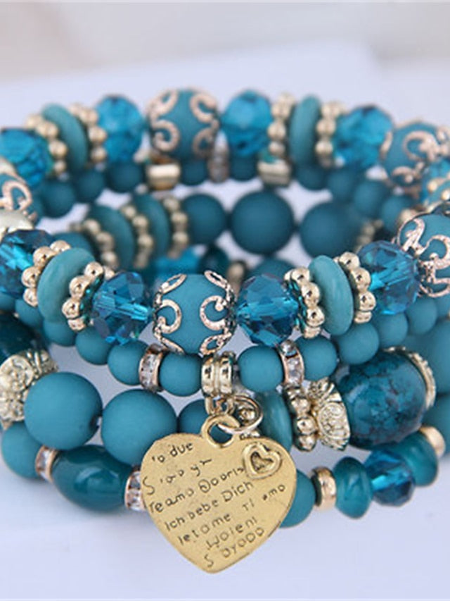 Bracelets Fashion Street Heart Bracelets & Bangles for Women