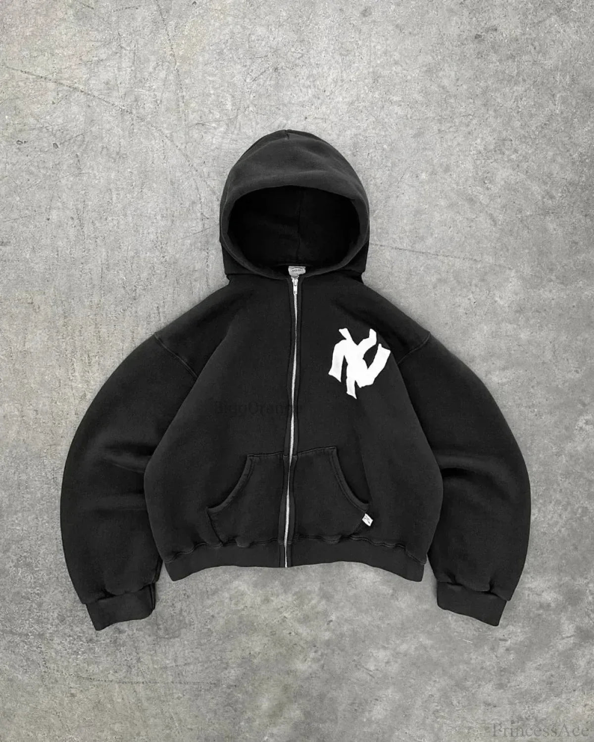 Dark Antique Large Design Hoodie