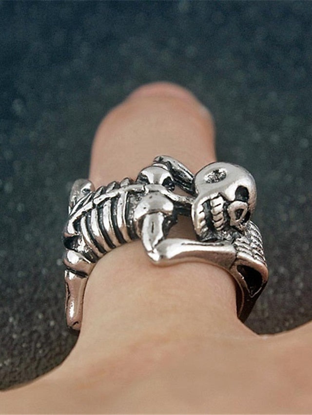 Rings Artistic Street Skull Ring for Women