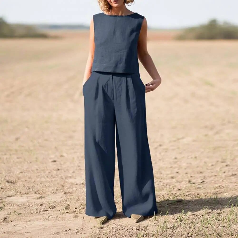 Sabrina - Conjunto de verano para mujer - Casual - Colección de temporada - Ideal para verano