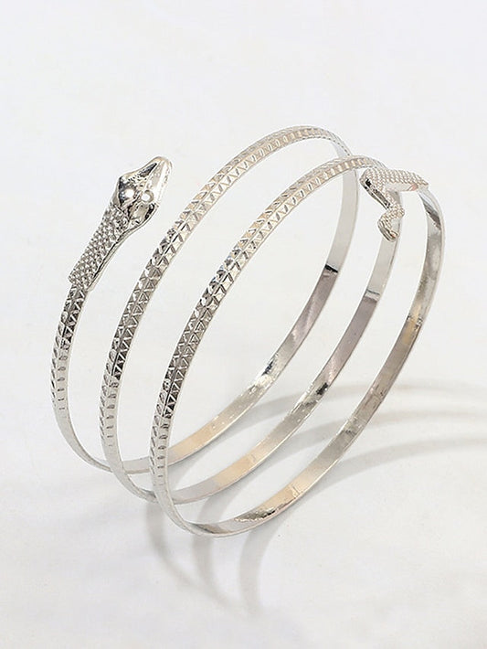 Bangle Fashion Outdoor Snake Bracelets & Bangles for Women