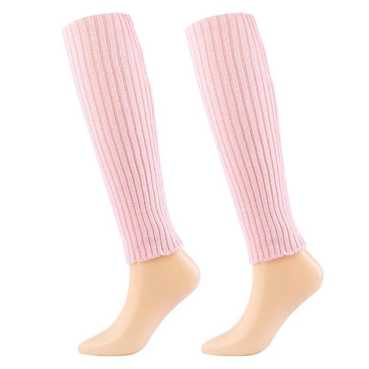 Women's Leg Warmers Boot Cuffs Home Daily Solid Color Polyester Spandex Basic Casual Classic Warm Casual 1 Pair