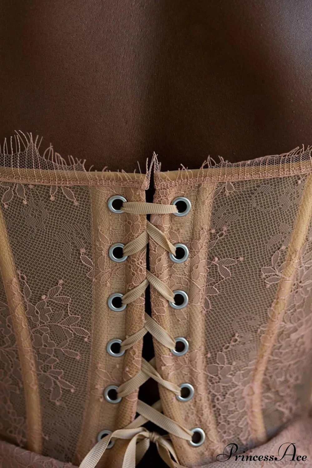 Elegant Sexy Lace Sheer Party Dress