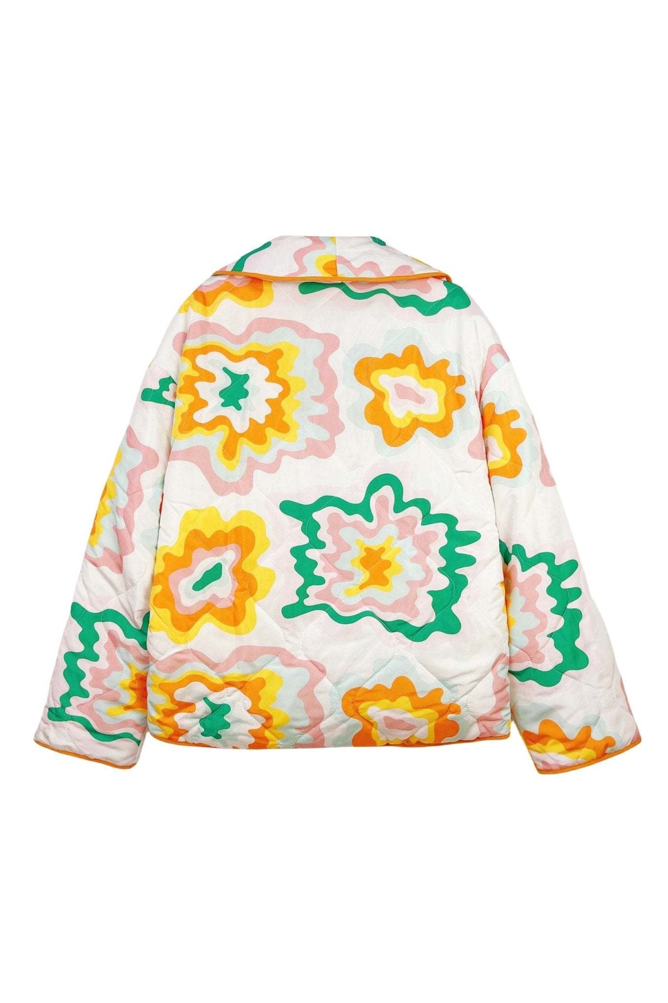 Chaqueta acolchada con estampado Elma