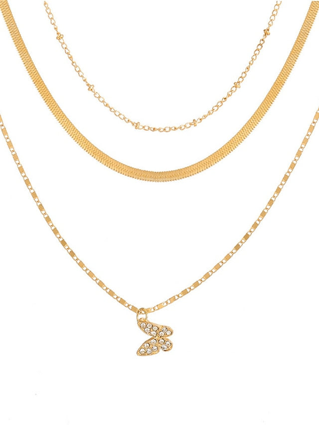 necklace Fashion Holiday Butterfly Necklaces for Women