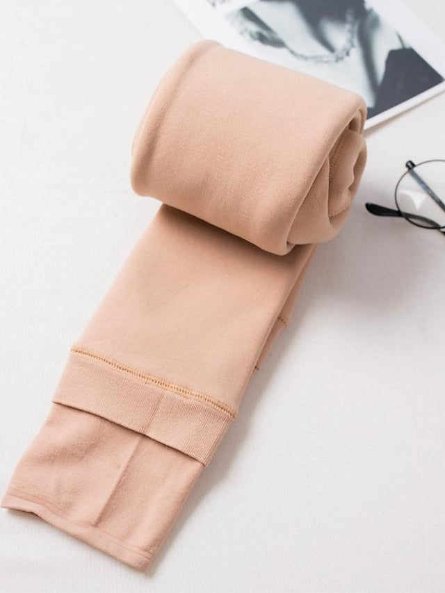 Panty Hose Office Work Daily Spandex Nylon Basic Classic Warm 1 Pair for Women