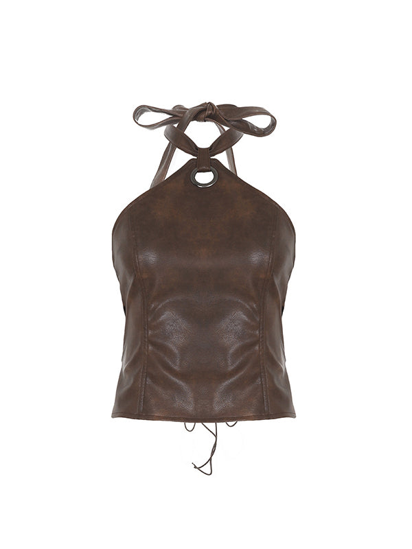 American Hottie Sexy Halter Vest