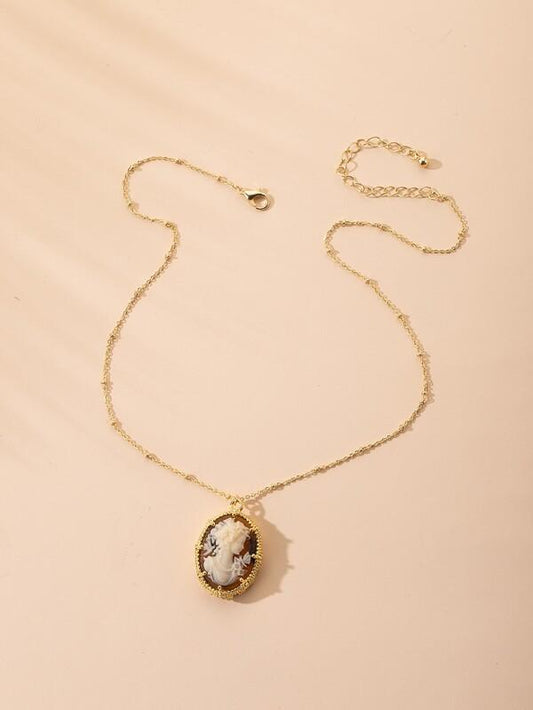 Figure Charm Necklace for Women