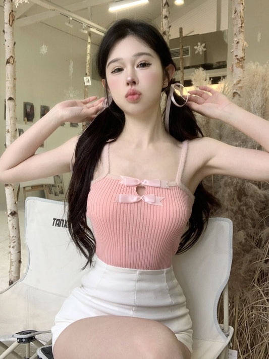 Bow Knit Tank Top