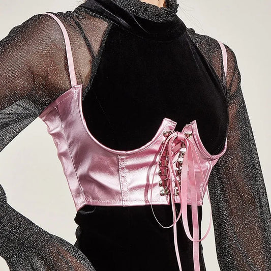 Pink Bustier Corset