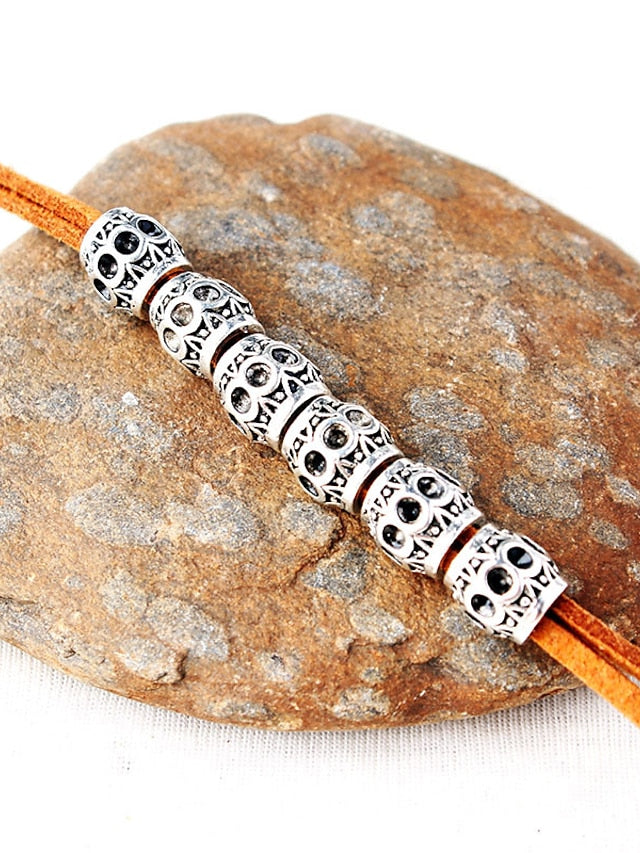 1pc Hair Ties Hair Tie For Street Gift Daily Holiday Head Handmade Cord Alloy Scarlet Black Gray for Women