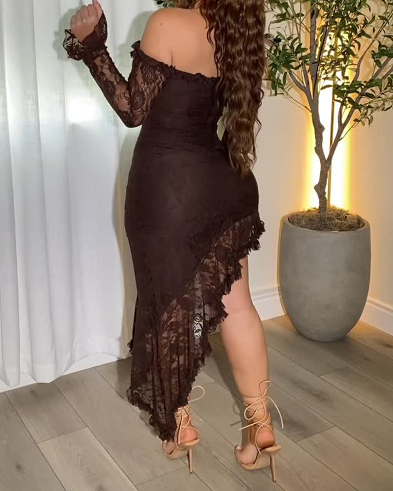 One-Shoulder Hip Dress (Pre-Sale)