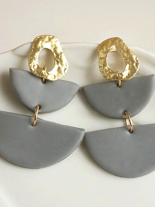 Earrings Chic & Modern Street Pure Color Earring for Women