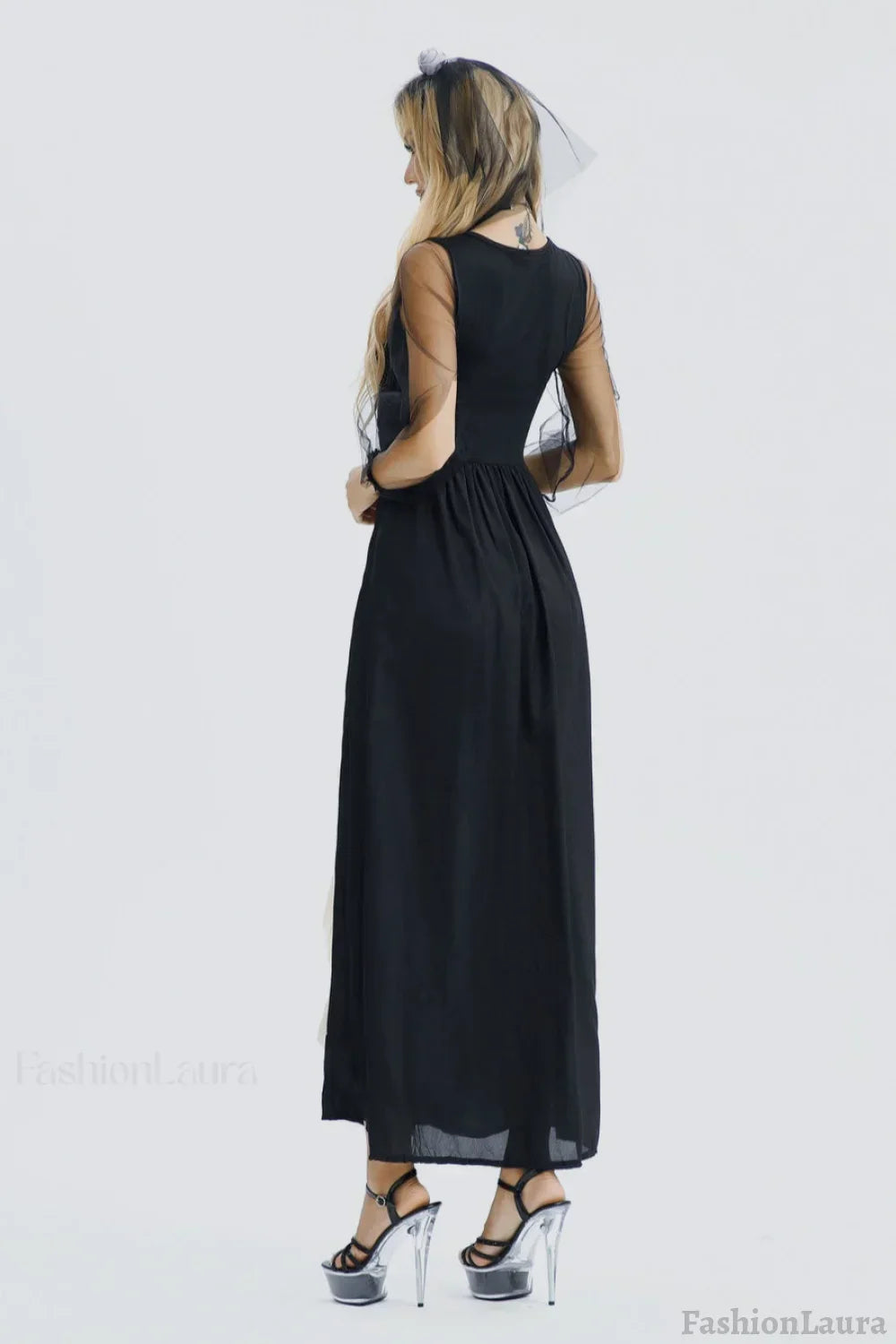 HalloweenGothic Devil Bride Dress