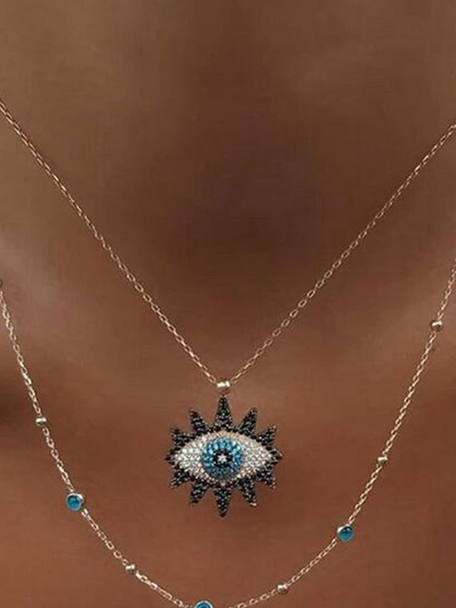 1PC Necklace For Street Daily Alloy Classic Eyes for Women