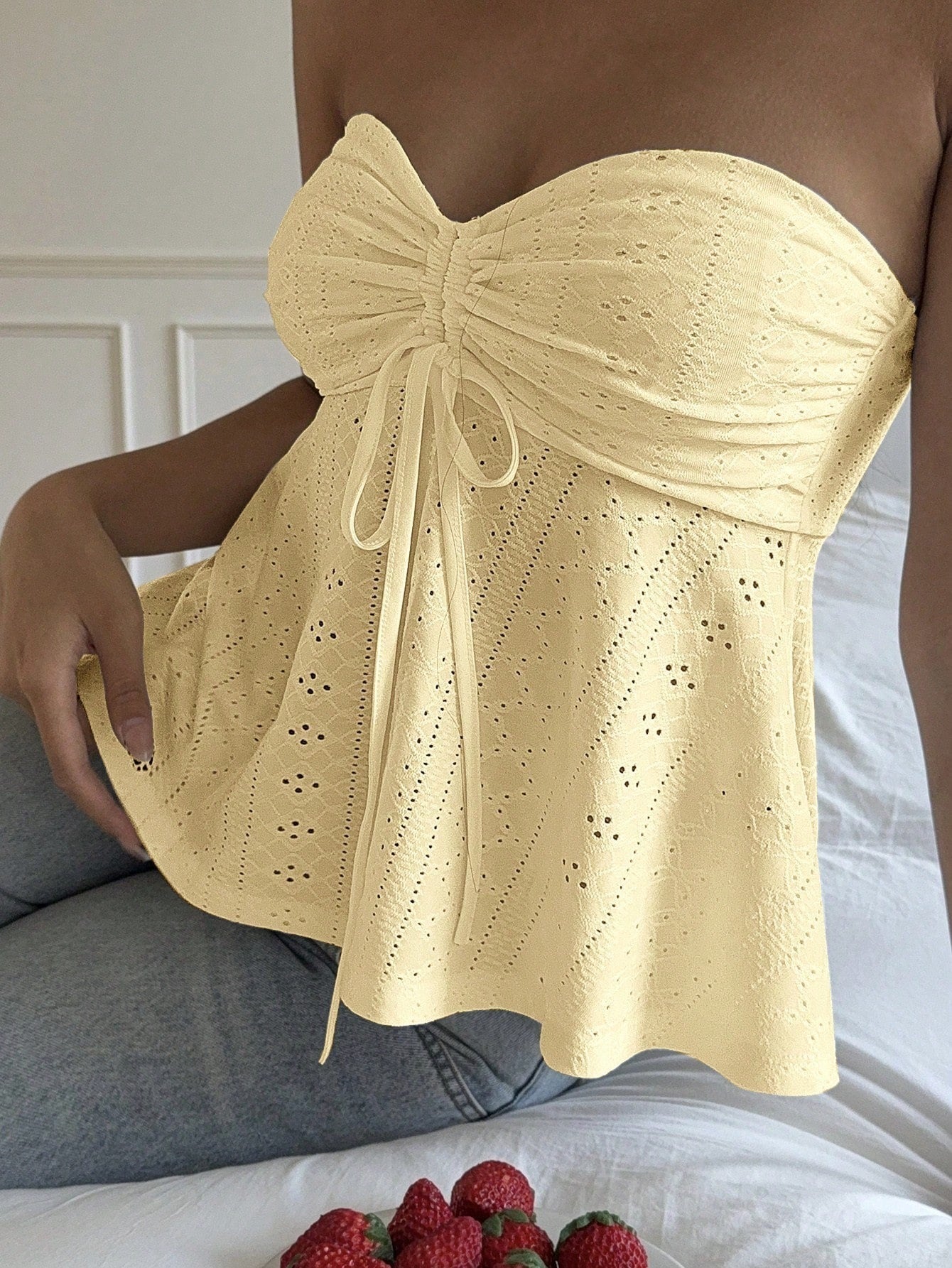 Strapless Vest Slim Fit Sleeveless Top