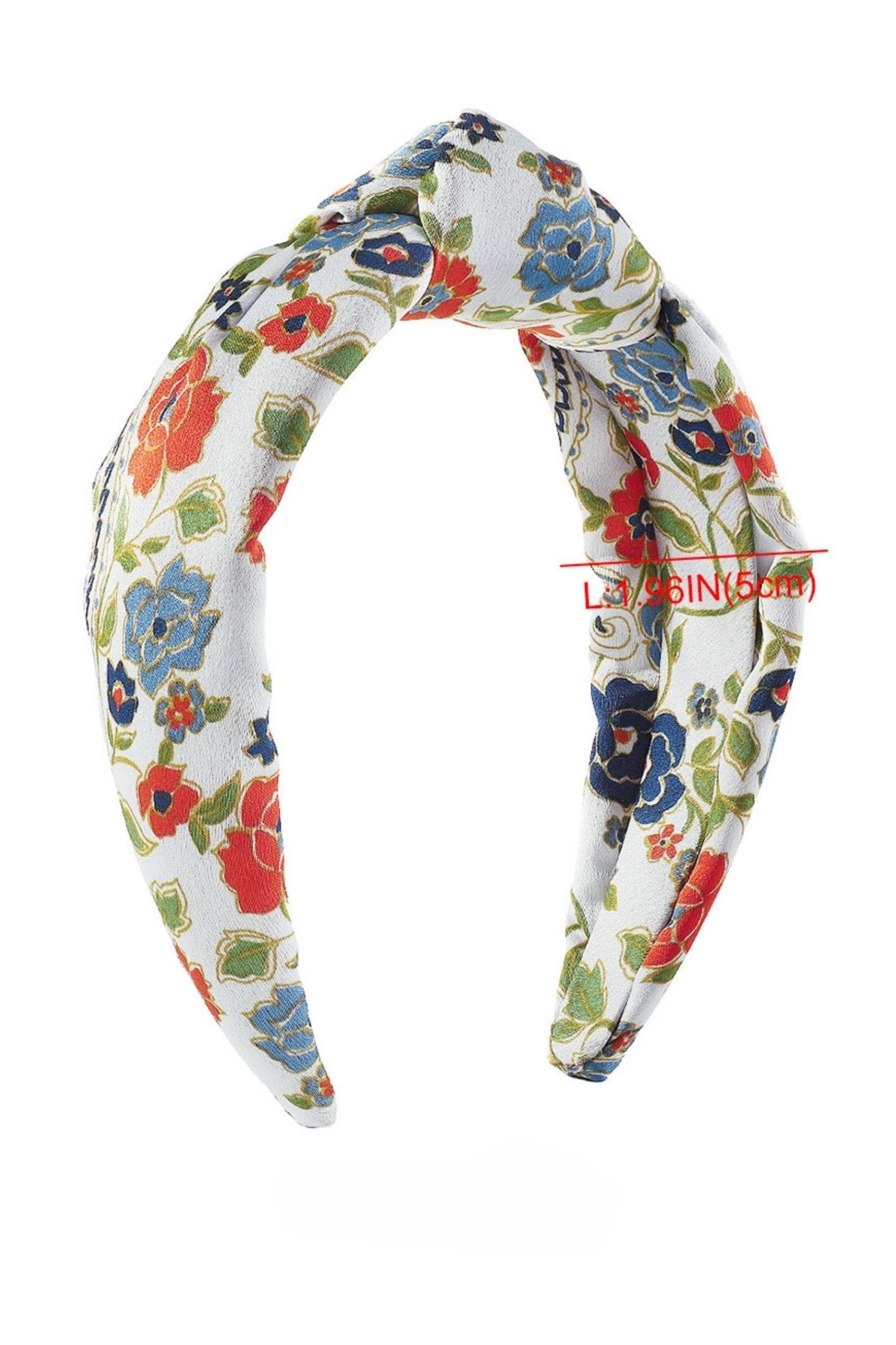 Diadema con nudo jacquard