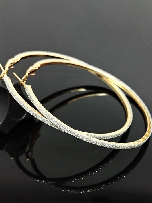 Earrings Chic & Modern Party Pure Color Earring / Wedding / Gold / Black / Silver / Fall for Women