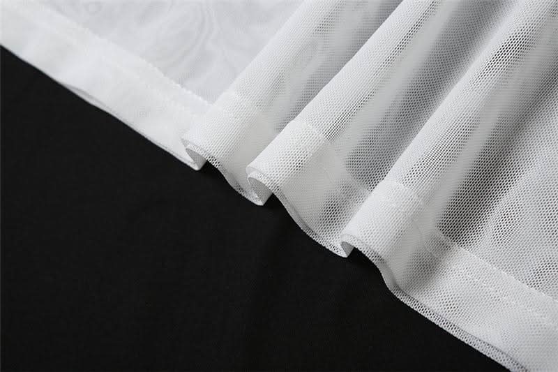 Ruched mesh solid maxi dress | Festival Outfits Women