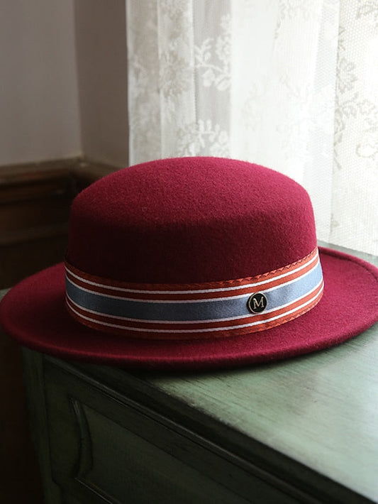 Hat Bucket Hat Black Wine Camel Party Street Weekend Splice Color Block Breathable for Women