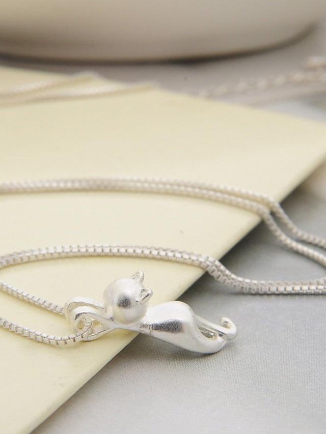 1PC Necklace For Street Daily Alloy Classic Cat for Women