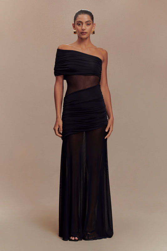 Dallas One Shoulder Maxi Dress